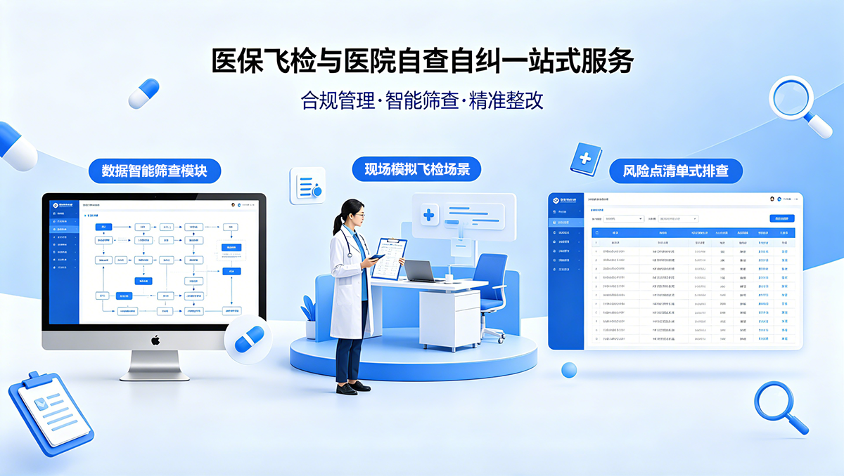 智慧医保.5医保飞行检查医院自查自纪专项服务.png